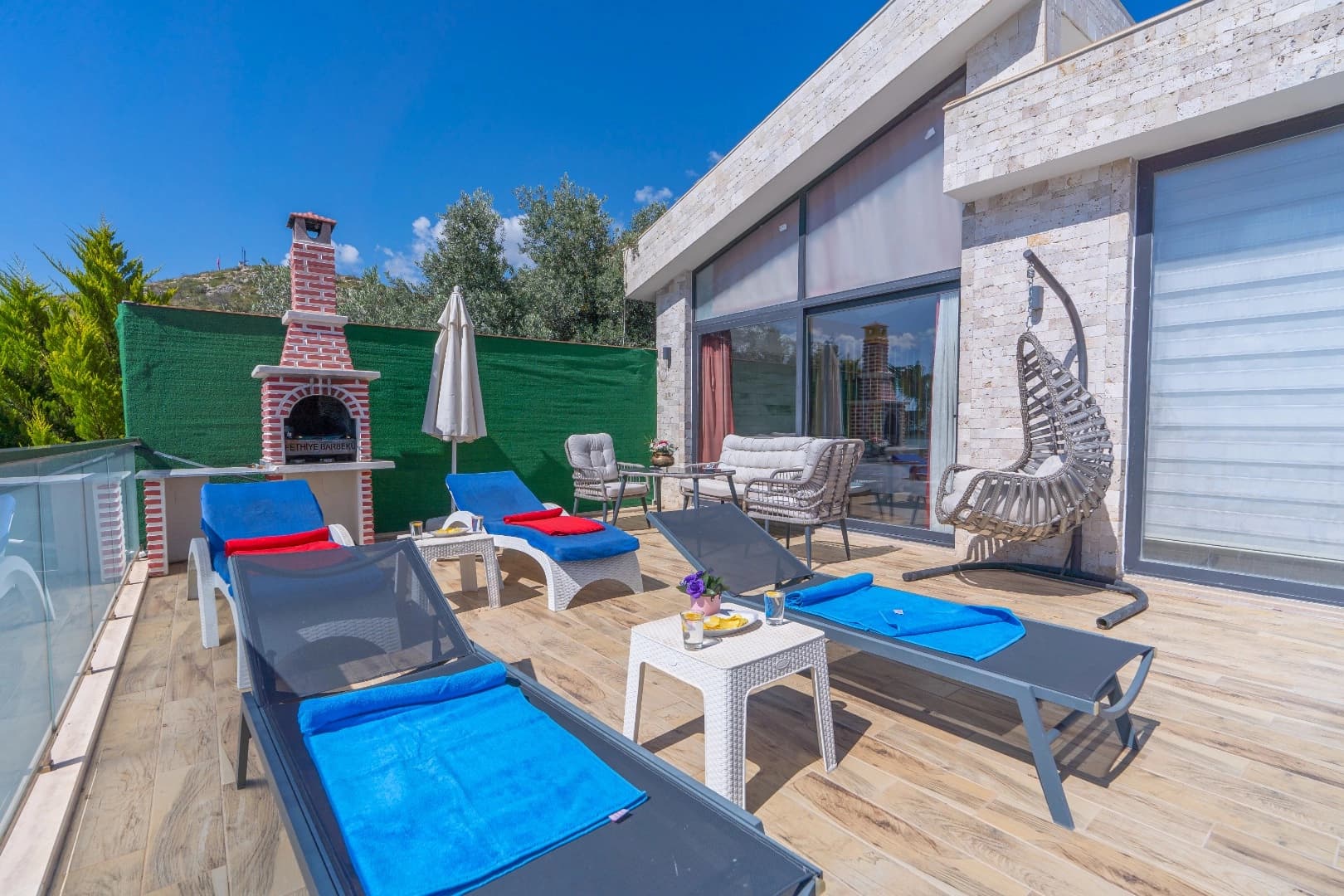 Villa Zümrüt  Korunaklı Havuz 86