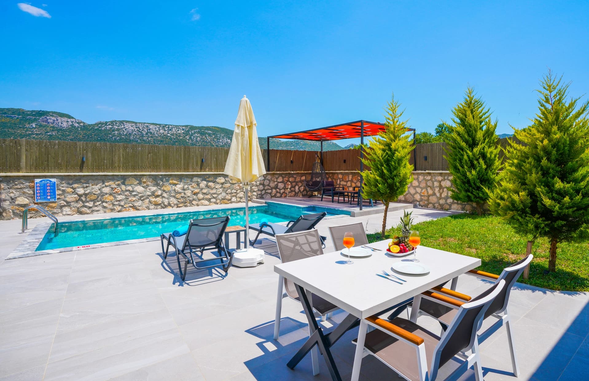 Villa Zeynep B Korunaklı Havuz 45