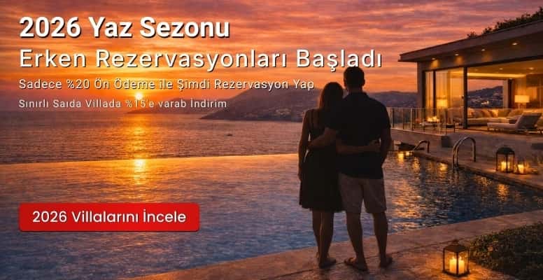 2026 Yaz Sezonu - Erken Rezervasyon | Akdenizvillam