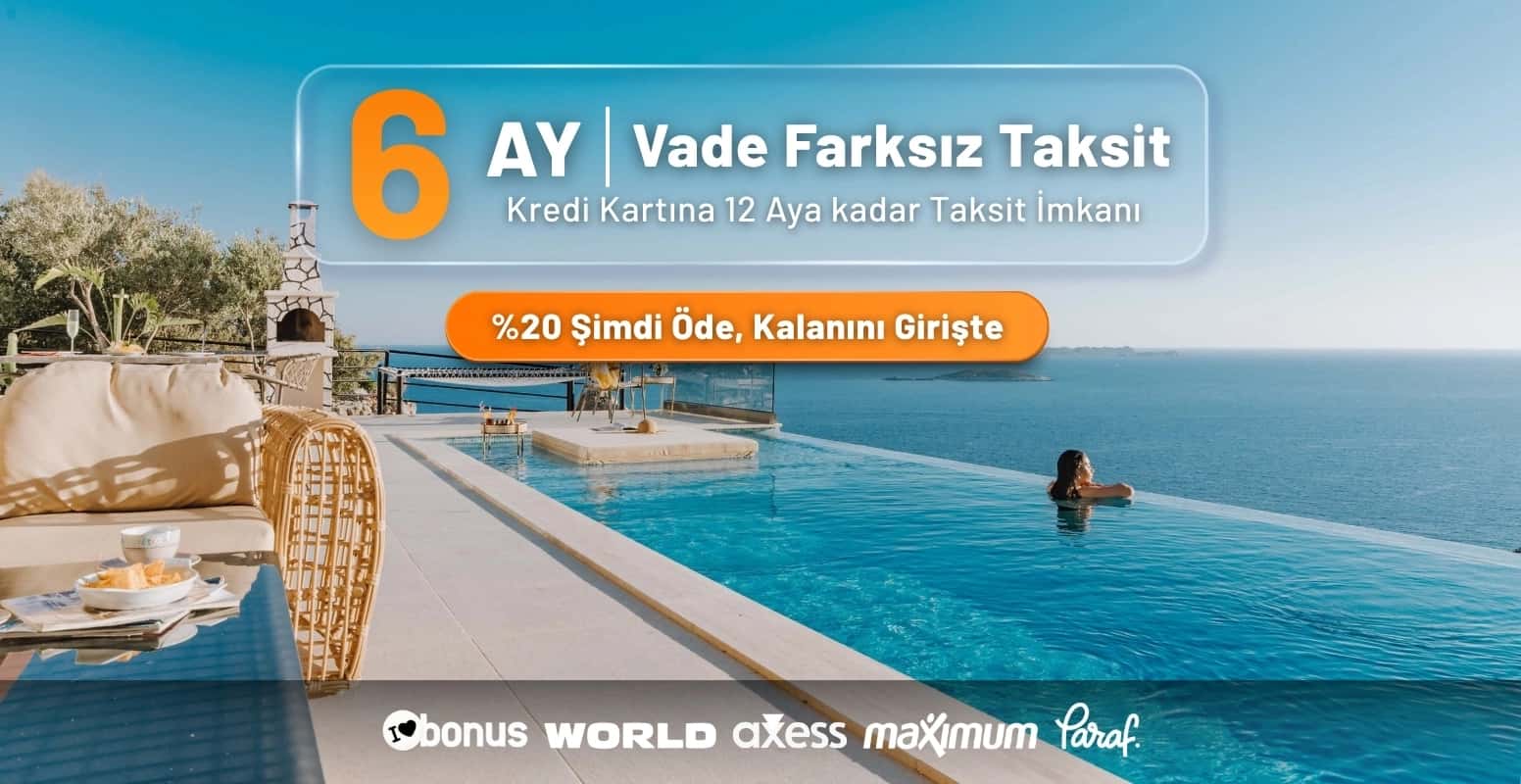 Vade Farksız 6 Taksit İmkanı - Akdenizvillam