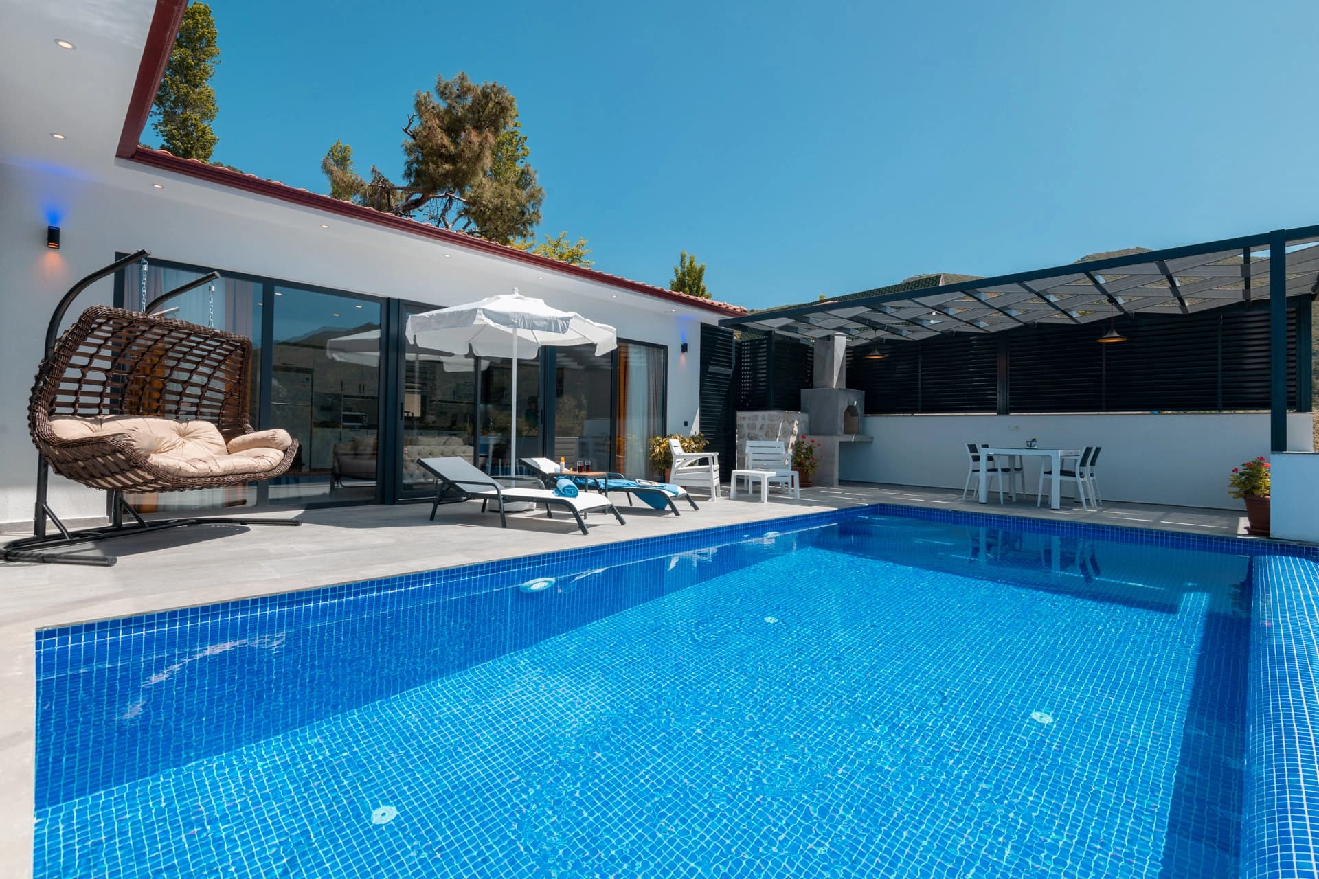 Villa Bozok Korunaklı Havuz 70