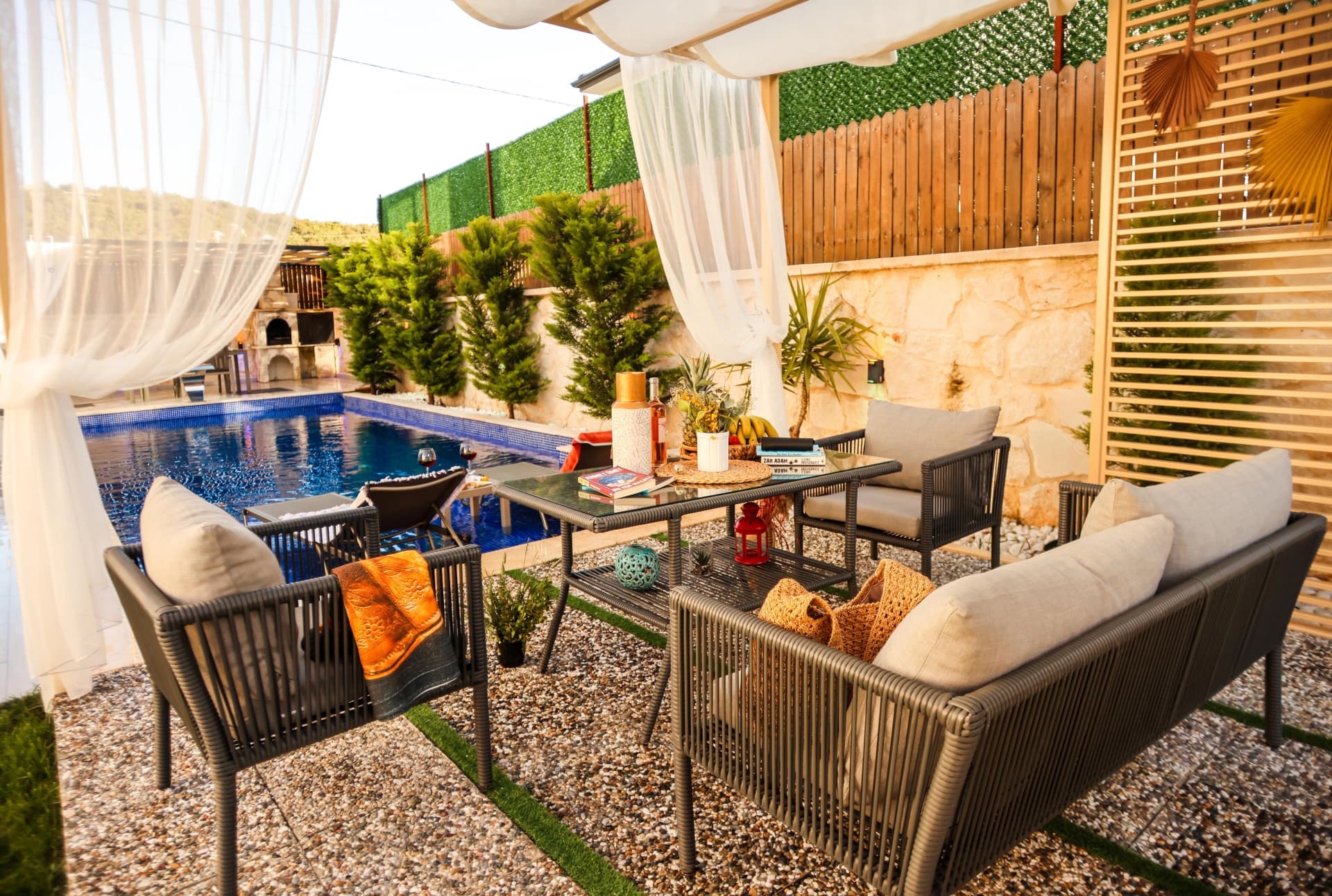 Villa Arels Korunaklı Havuz 56