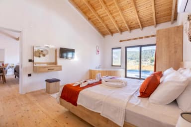 Villa Buğlem Sarıbelen Korunaklı Havuz 27