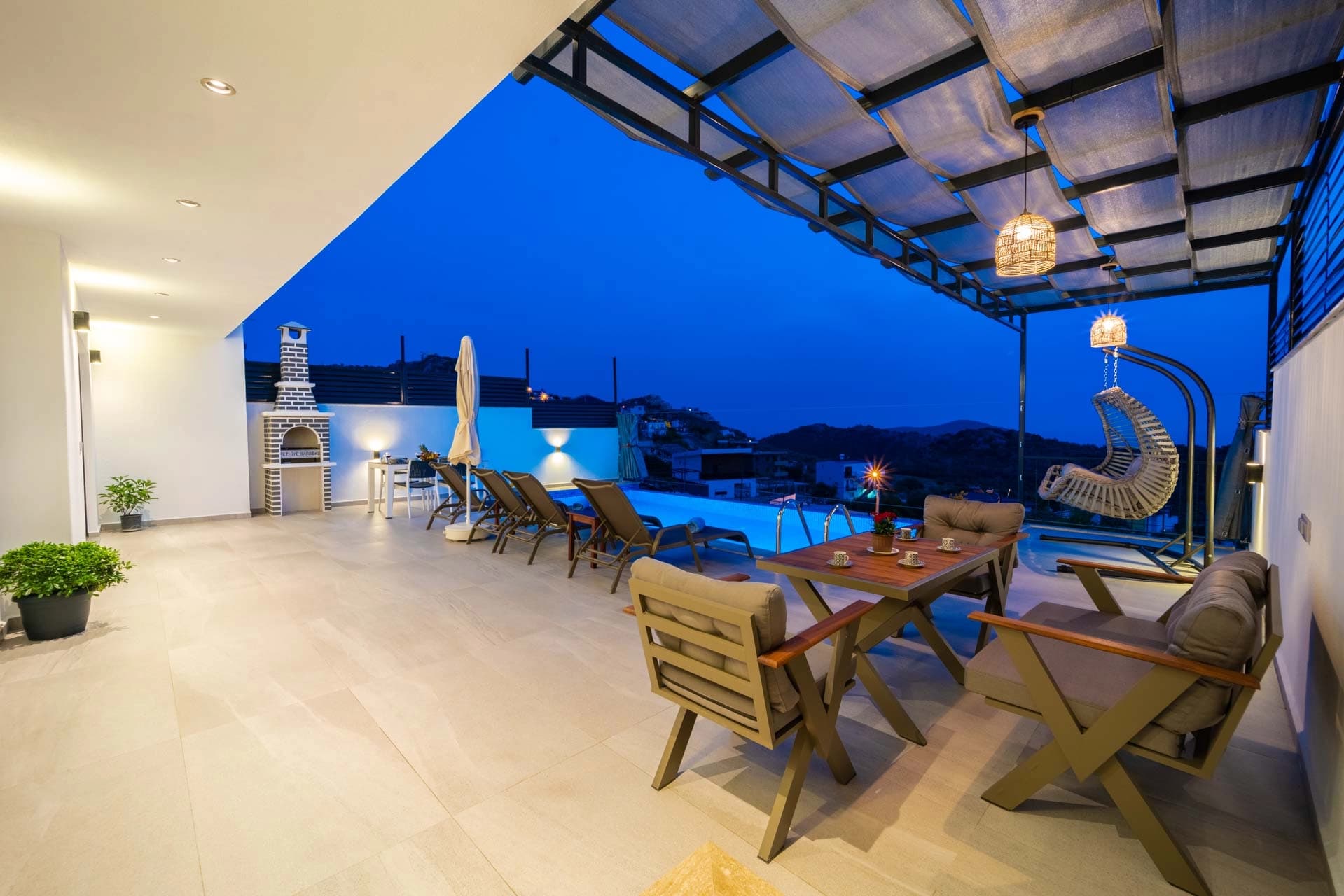 Villa Ediz Kördere Korunaklı Havuz 91