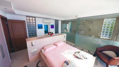 Villa Blue Diamond Duo Korunaklı Havuz 75