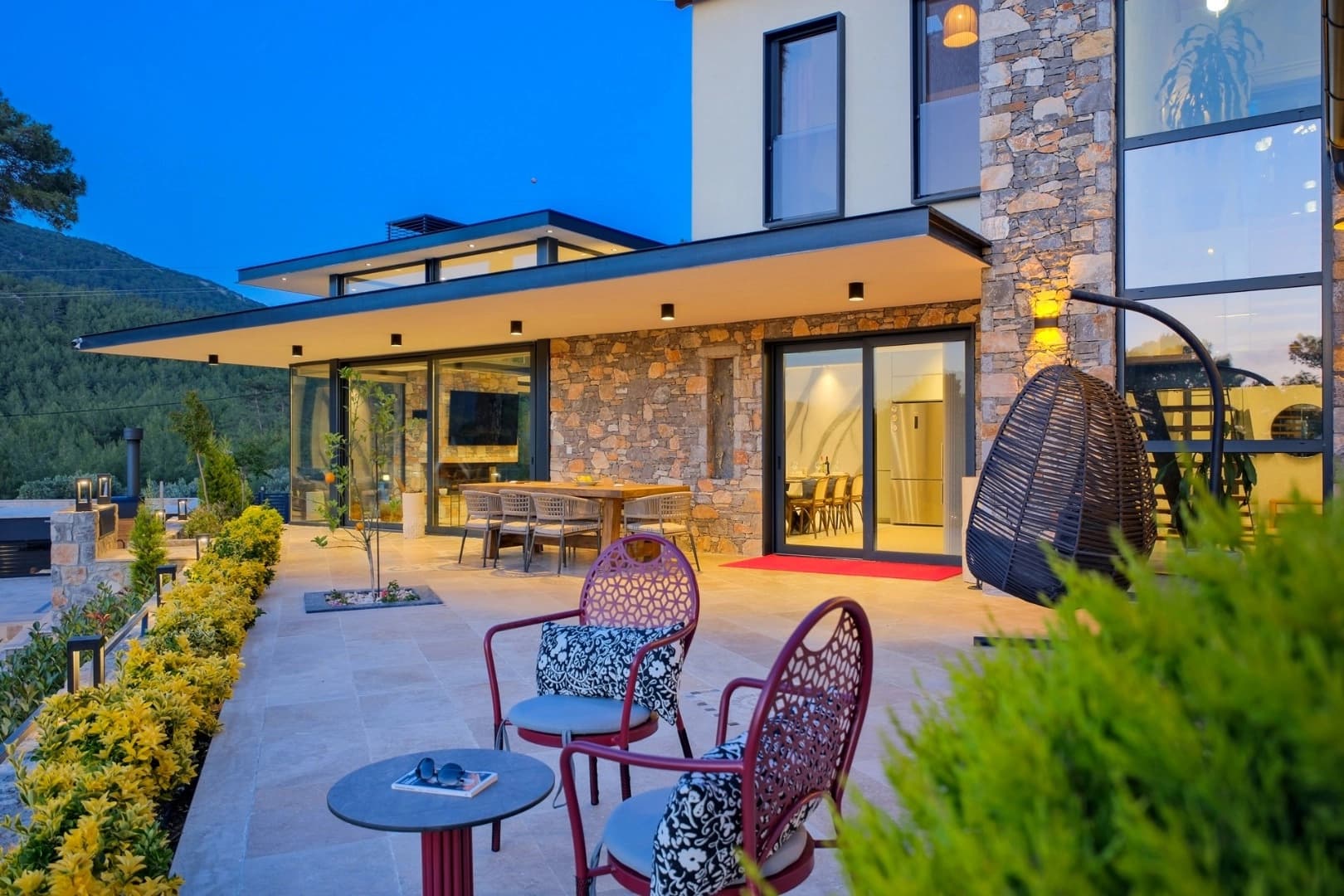 Villa Sunset Premium Göcek Korunaklı Havuz 43