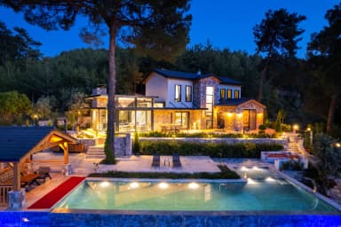 Villa Sunset Premium Göcek Korunaklı Havuz 37