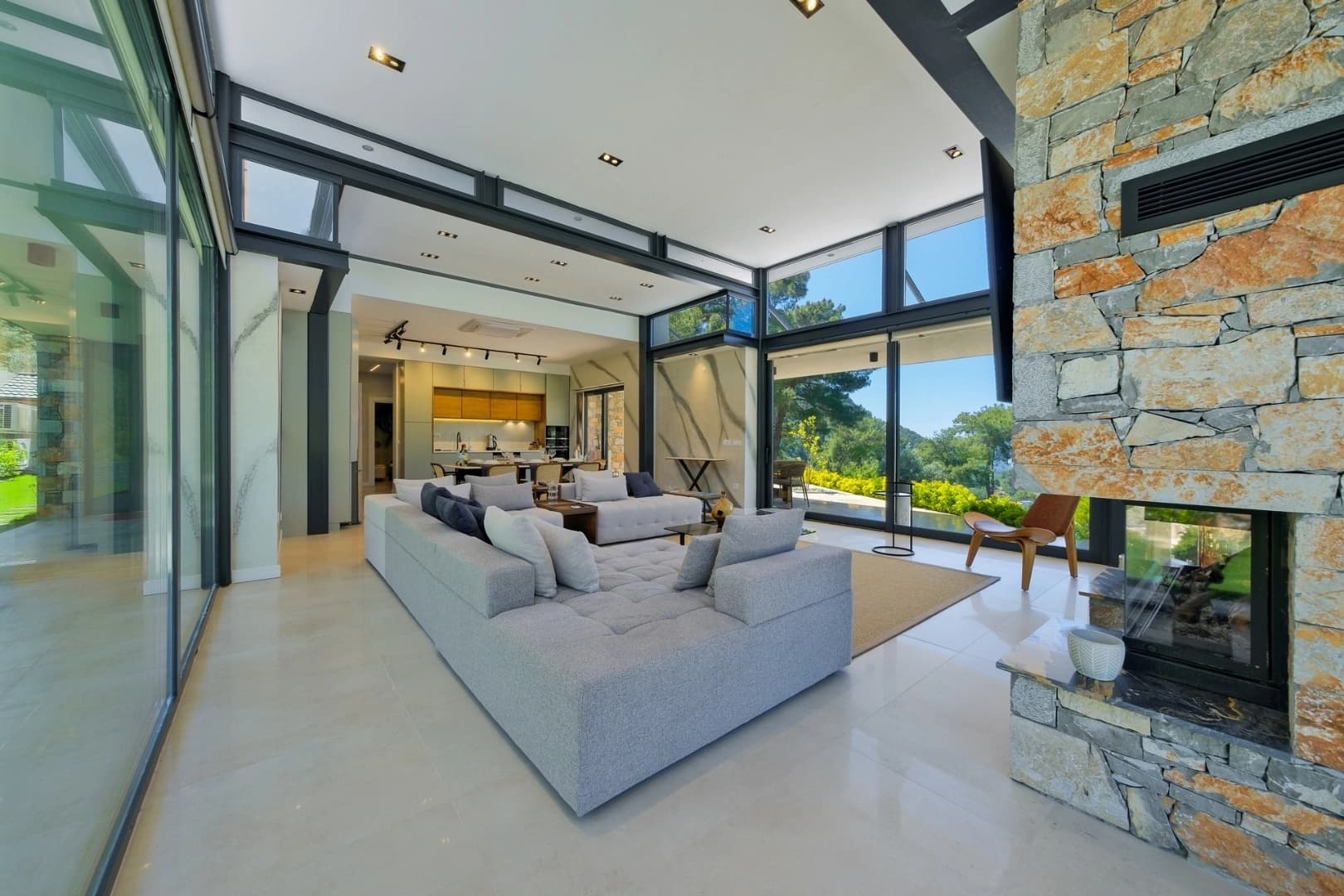 Villa Sunset Premium Göcek Korunaklı Havuz 73