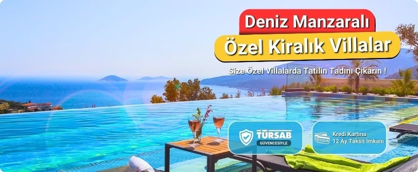 Size Özel Deniz Mazaralı Kiralık Villalar