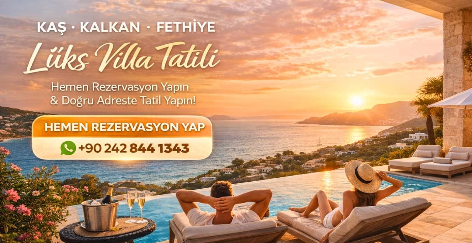Lüks Villa Tatili - Akdenizvillam